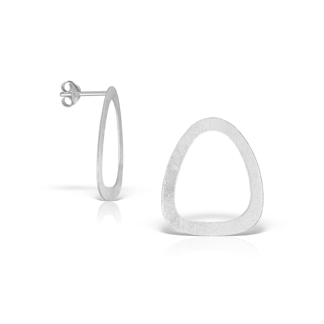 Oviedo earrings, Silver