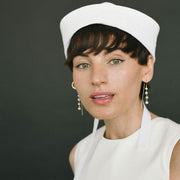 Pearl Flow Earrings, Gold-Plated Silver