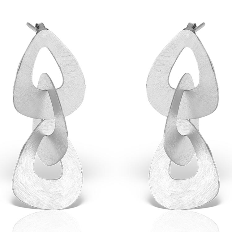 Remera Silver Earrings