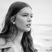 Cercei Split by Day din Argint