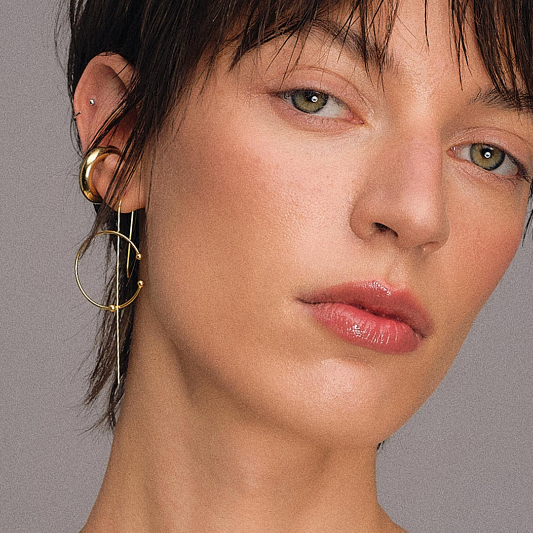 Cercei Yolanthe, Argint Aurit