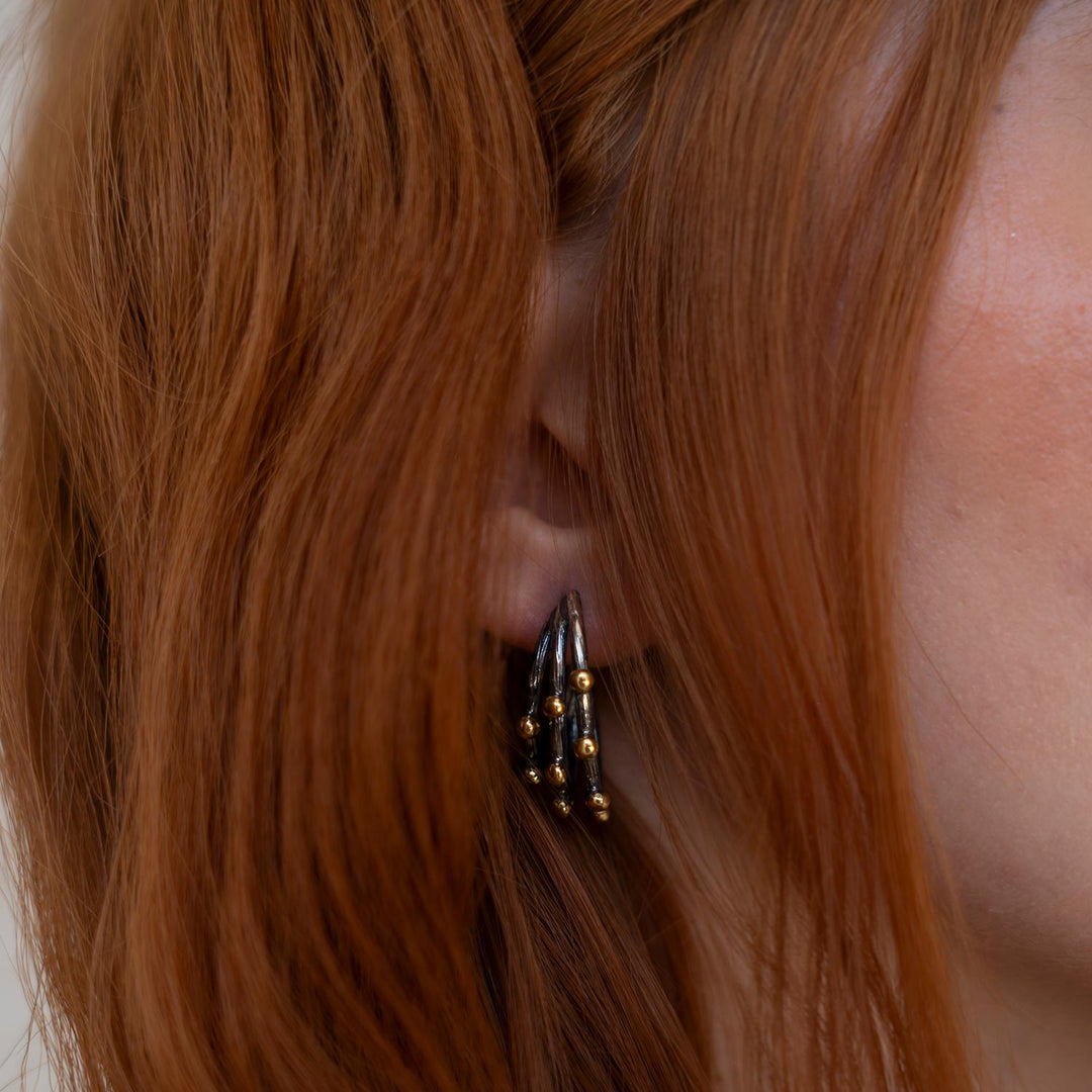 Cercei Night Rain, Argint