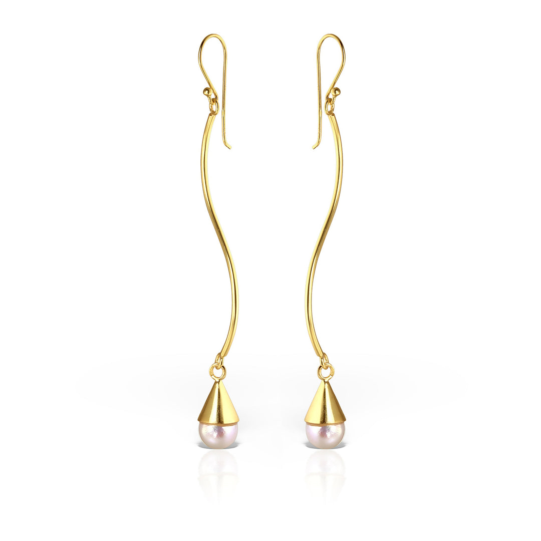 Cercei La Landonne, Argint Aurit