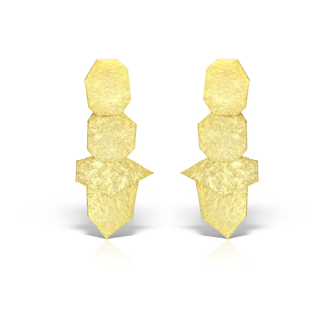 Cercei Rietvelt, Argint Aurit