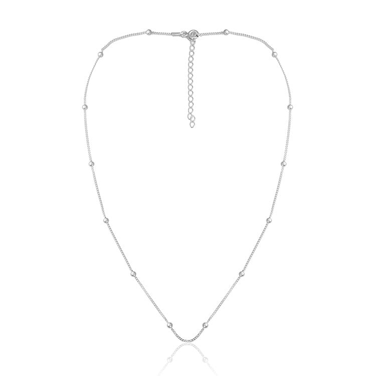 One by One Silver Choker