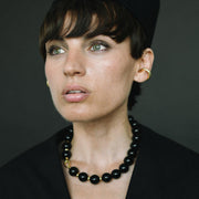 Abyddos Necklace, Gold-Plated Silver