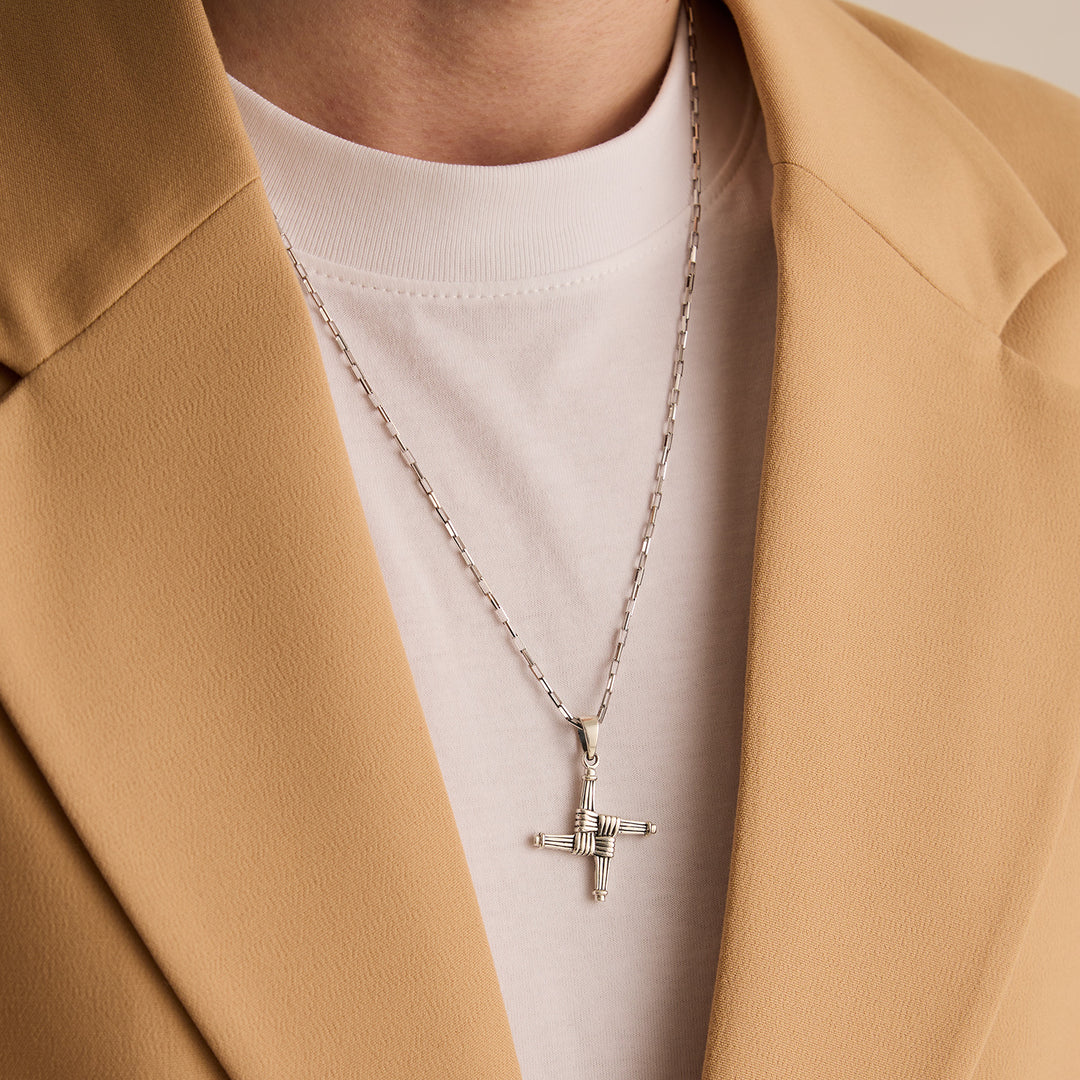 Colier Brigid's Cross, Argint