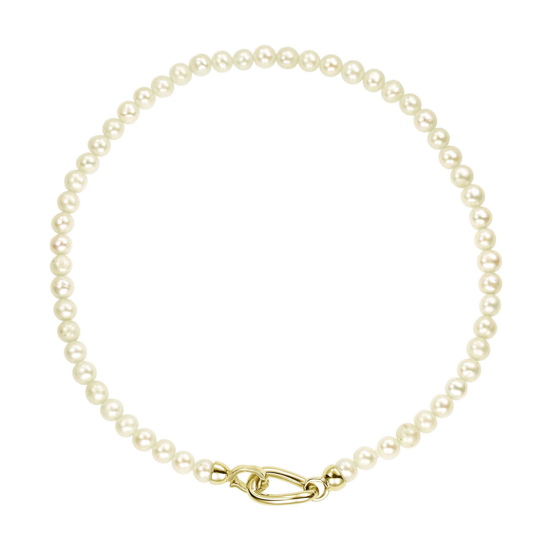 Mini Extravaganza Choker Necklace in Gold Plated Silver