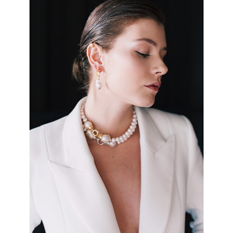 Casual Disorder Silver Earrings