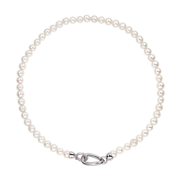 Silver Mini Extravaganza Choker Necklace