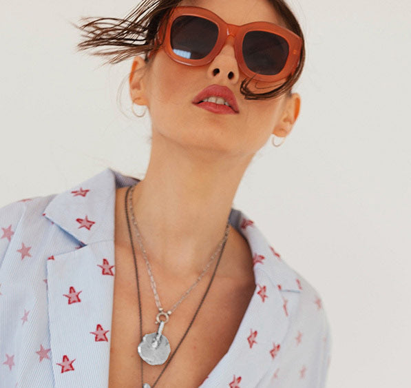 Introspectum 17 Necklace, Silver