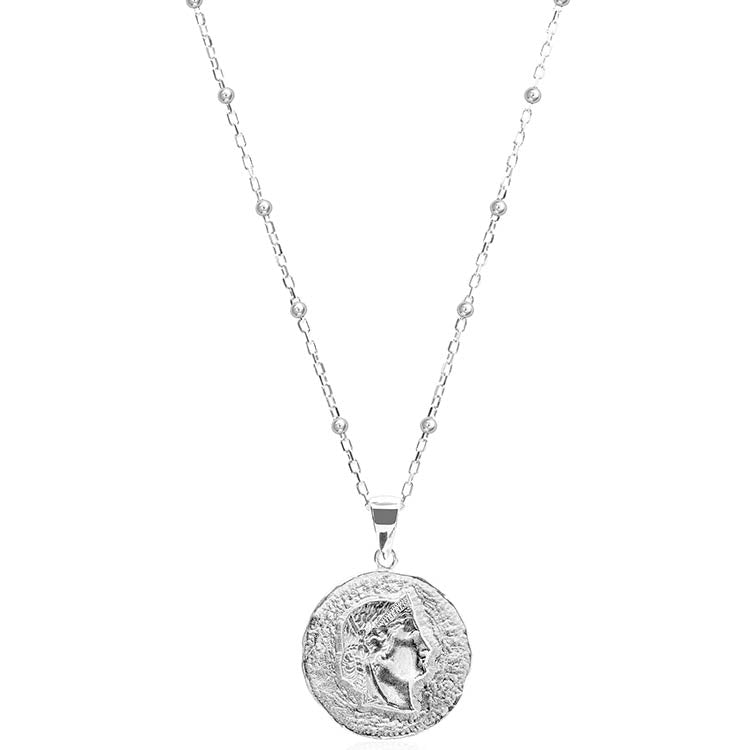 Silver Libertas necklace