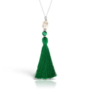 Colier Reverie Malachite, Argint