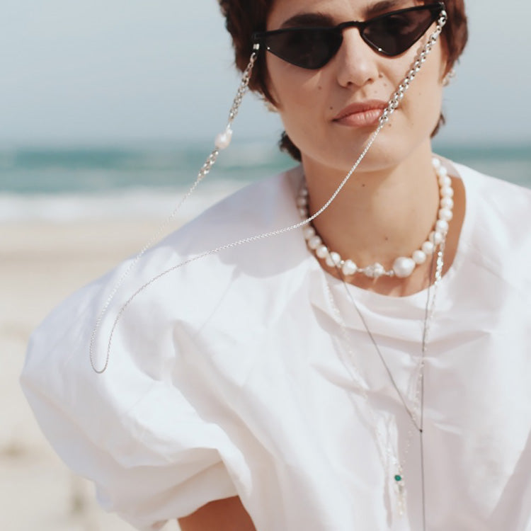 Rock Extravaganza Necklace in Silver