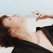 Choker Straight Labyrinth din Argint