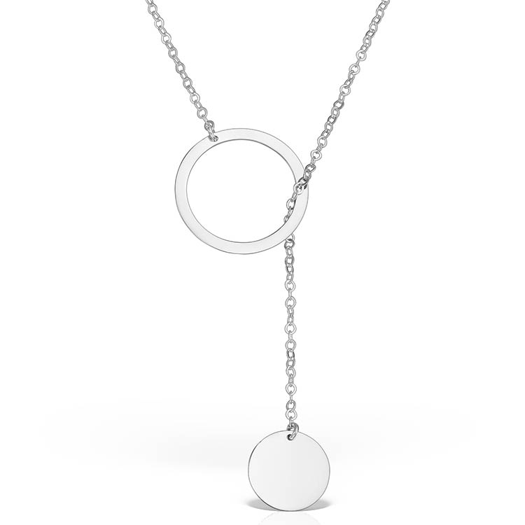 The Movement necklace in Silver