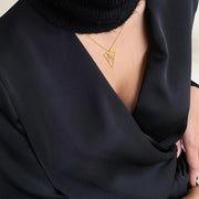 Colier Volpetti din Argint Aurit