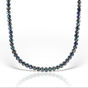 Colier Arwen L Peacock, Perle si Piele