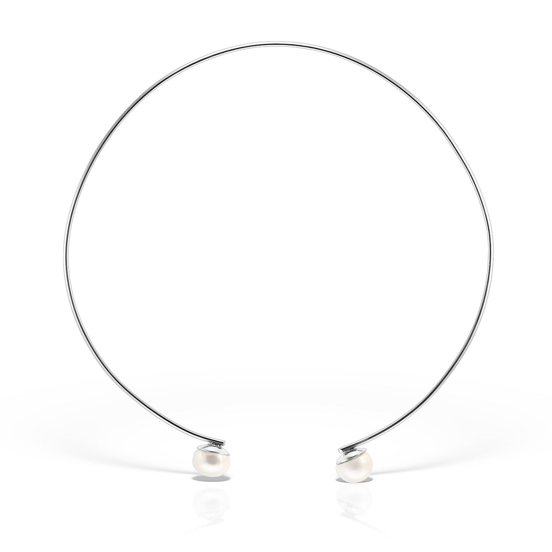 Colier Pearl Torque, Argint