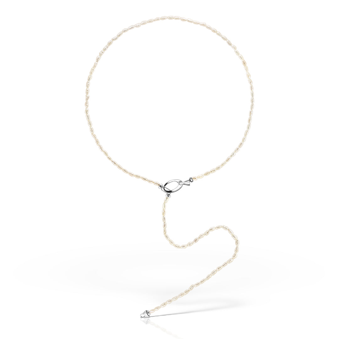 Colier Namida Pearls, Argint