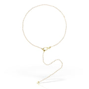 Colier Namida Pearls, Argint Aurit