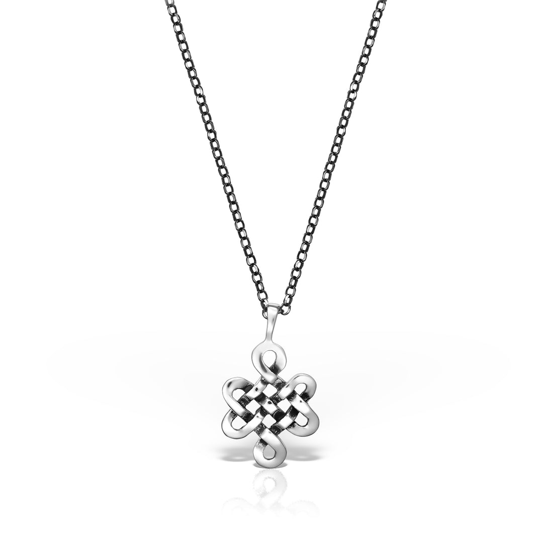 Colier Endless Knot, Argint