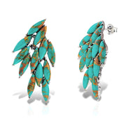 Cercei Azael Curaçao Mini, Argint