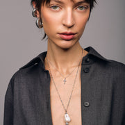 Colier Tanis Pearl, Argint