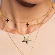 Colier Superstar You Are, Argint Aurit