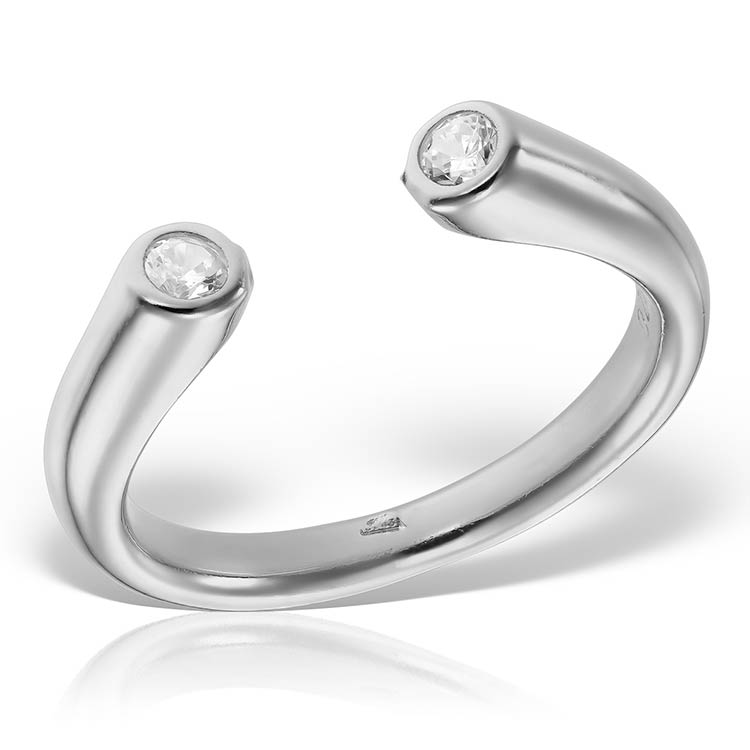 Arese Silver Ring