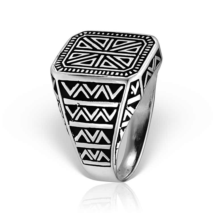 ManKind Verdun Silver Ring