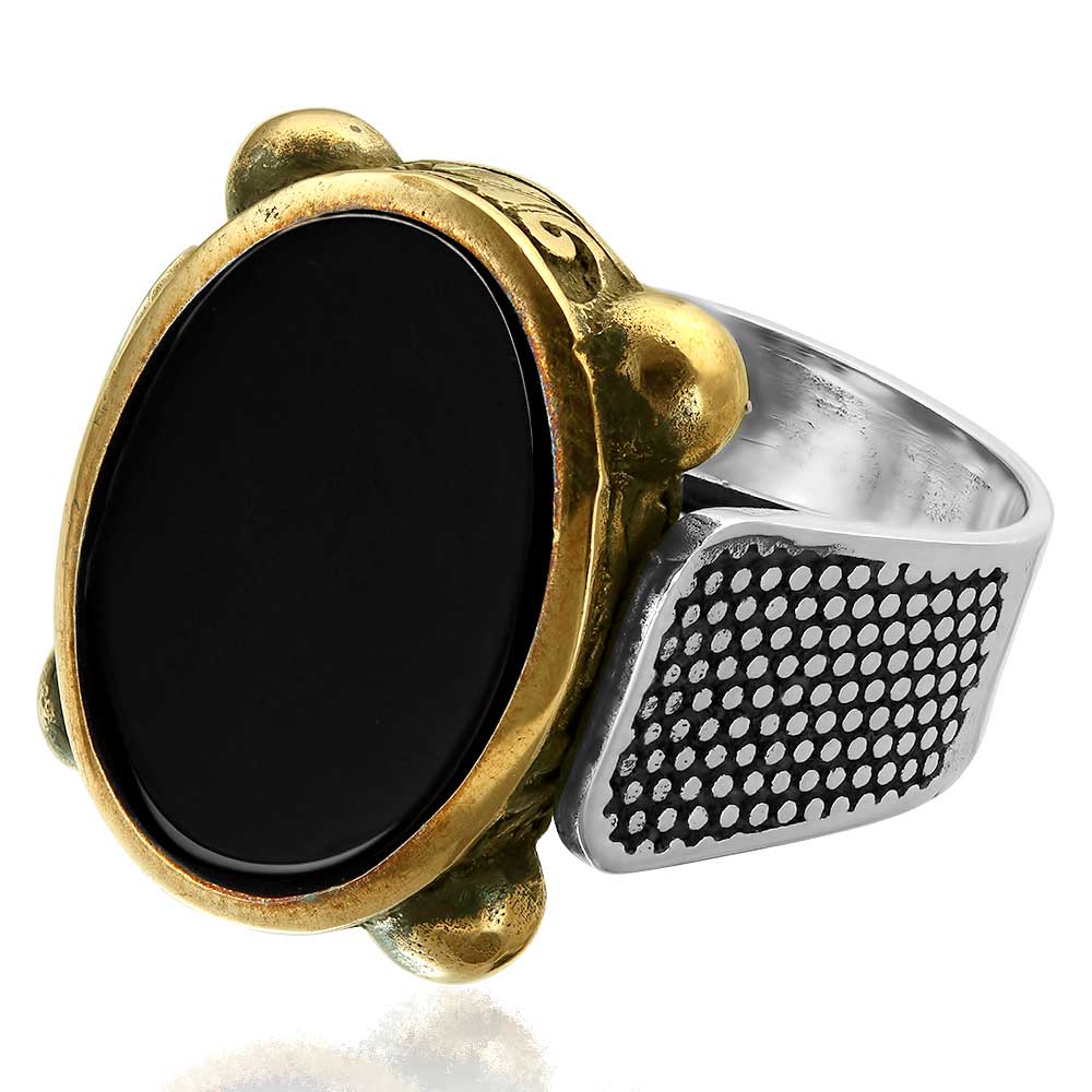 Mankind Zaire Noire Silver Ring