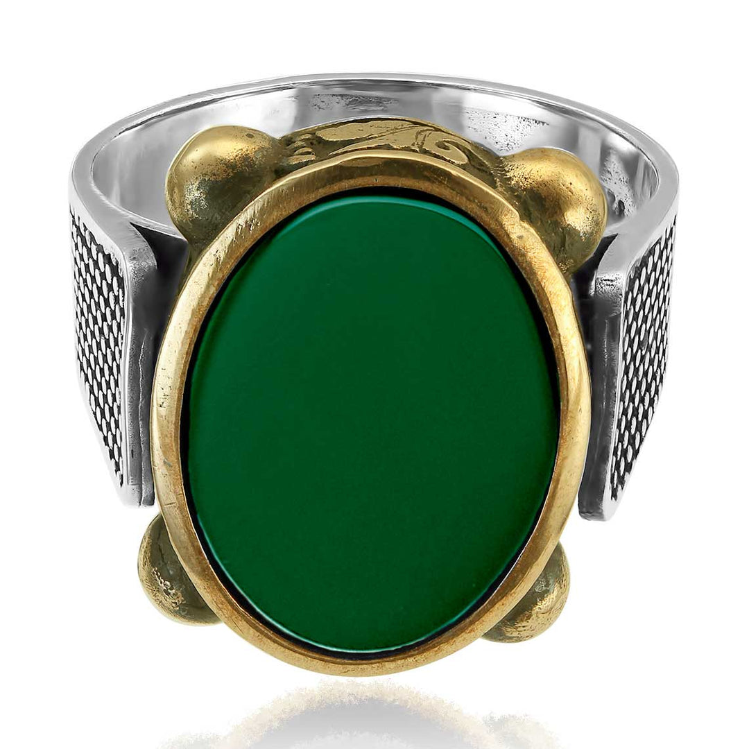 Mankind Zaire Vert Silver Ring