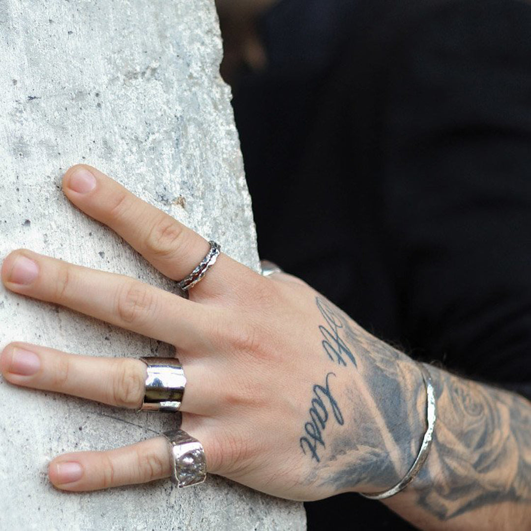 Ring Introspectum 12, Silver