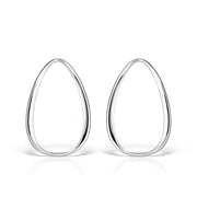 Miramar Earrings, Sterling Silver