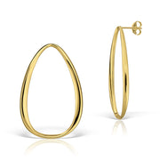 Miramar Earrings in Gold-plated Silver