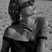 Zephir Necklace, Silver