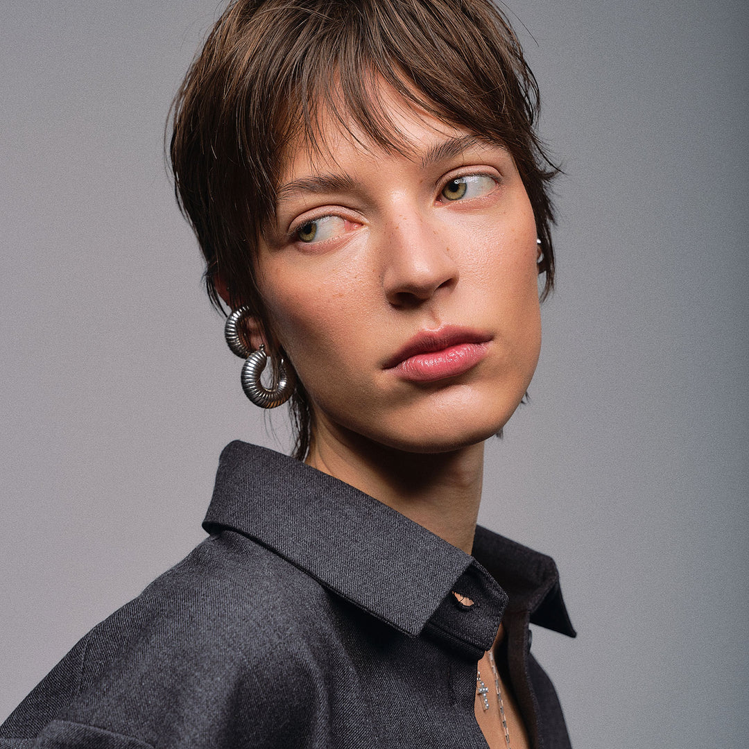 Earcuff Mimir Hoop, Argint